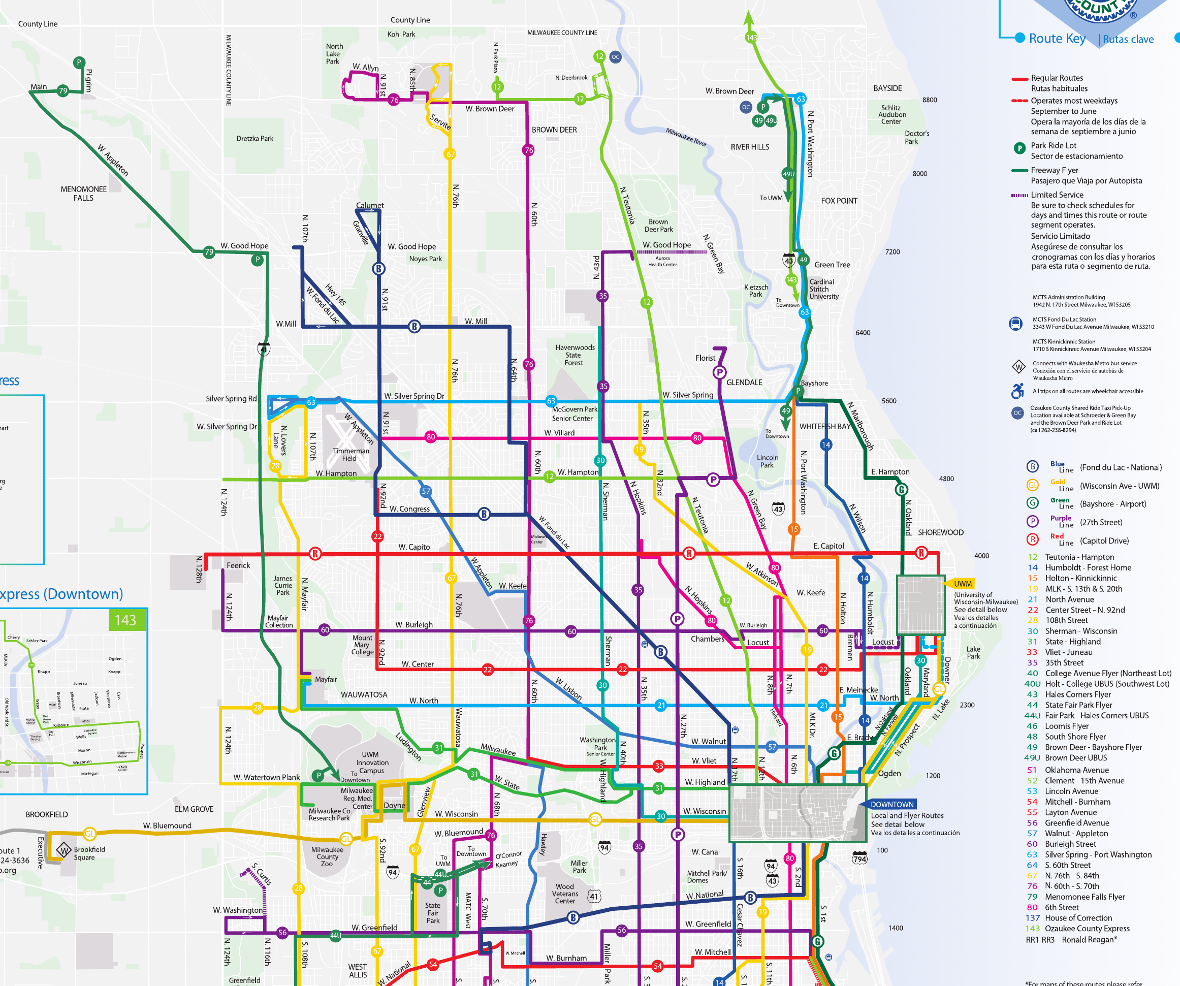 2020 Milwaukee County Transit Guide