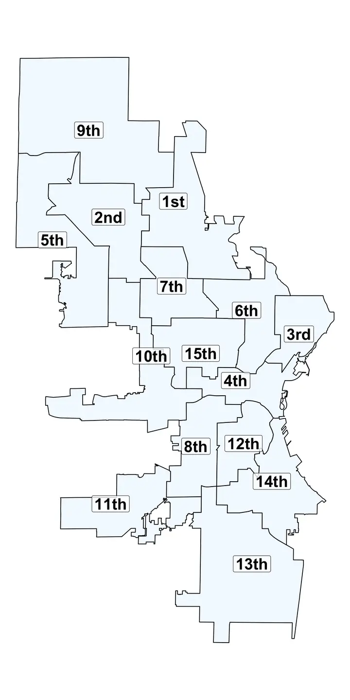 2022 Aldermanic Districts