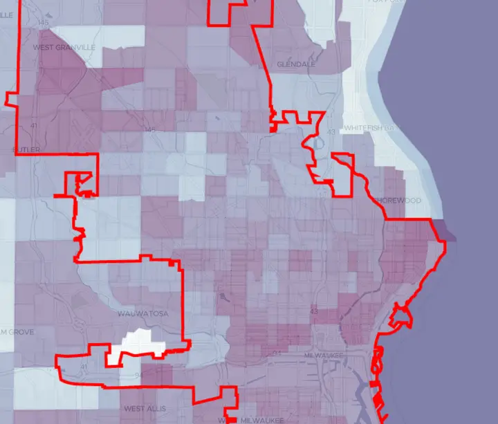 Renting rate among poor residents.